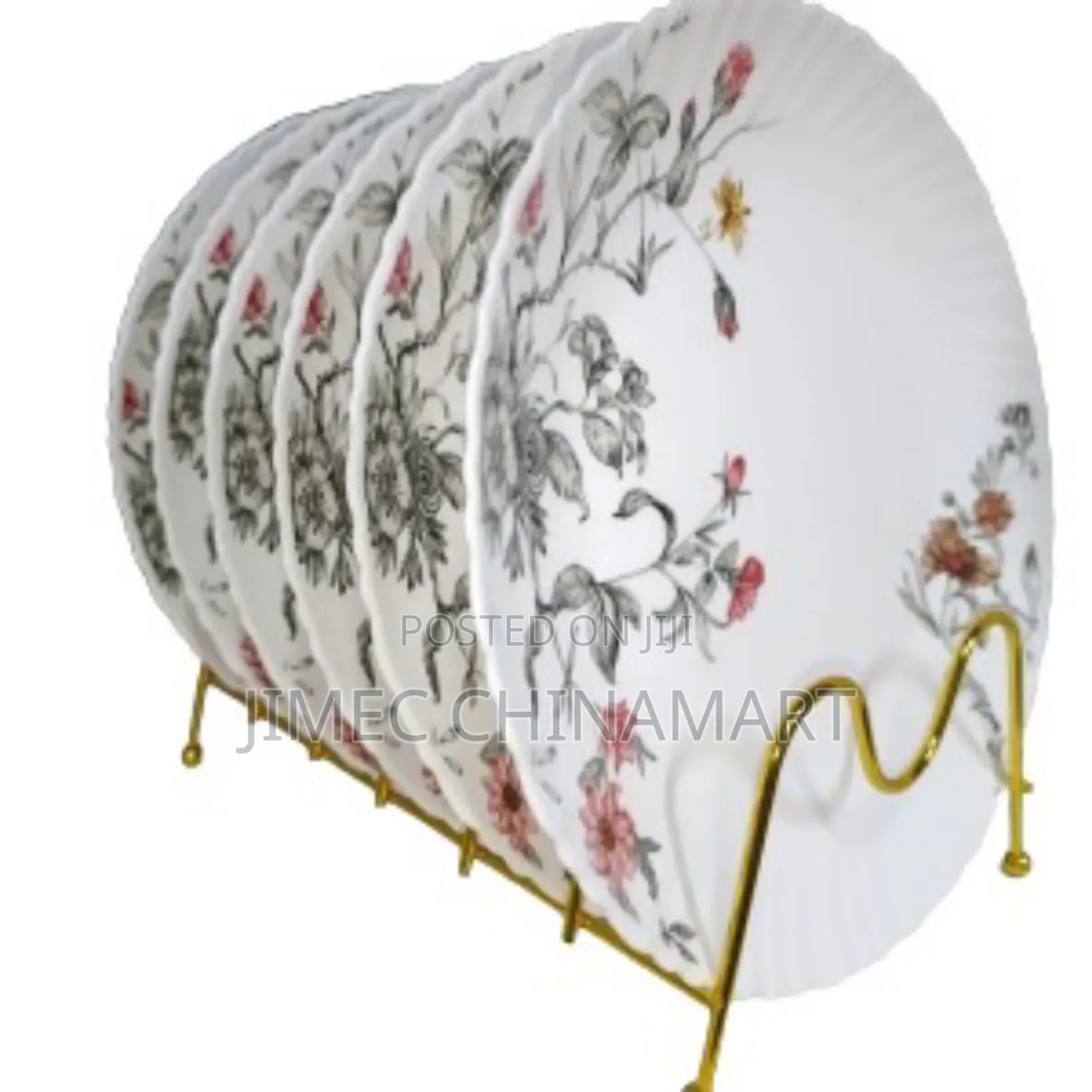 Mixed Floral Pattern Plates
6pcs