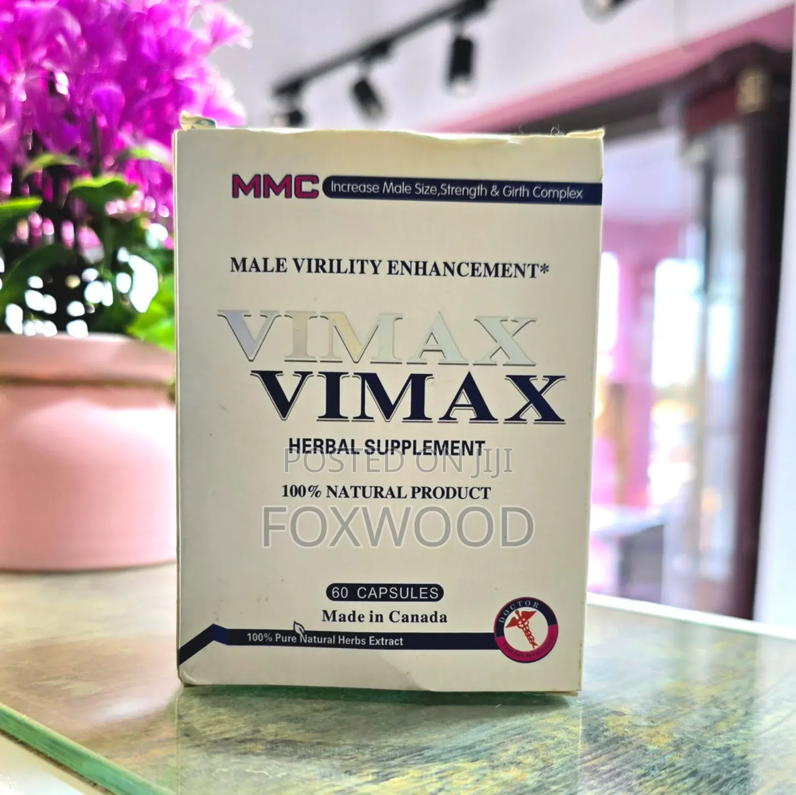 Vimax Male Virility Enhancement Supplements.