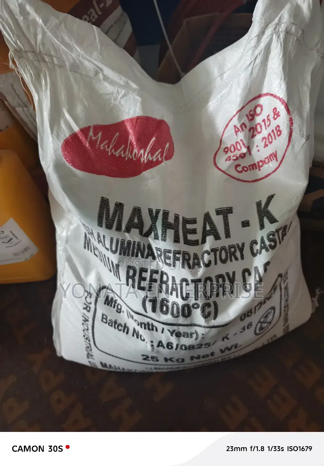 Refractory Mortar/ Fireproof Cement