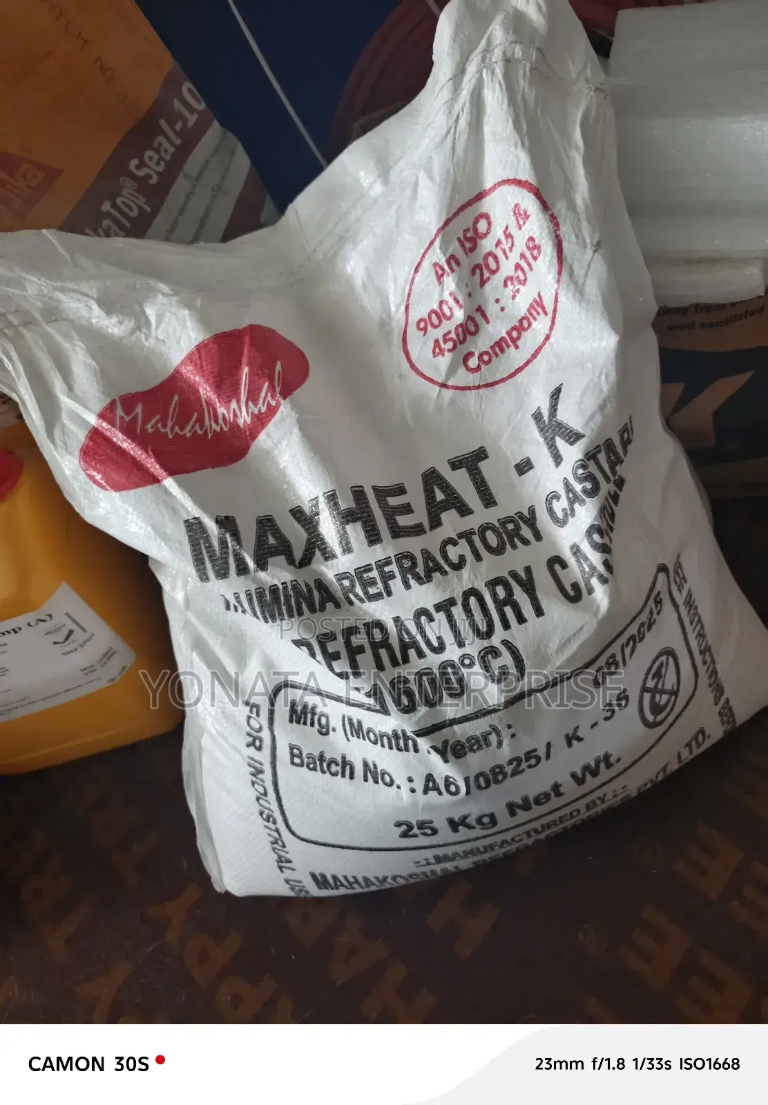 High Temperature Mortar/ Cement