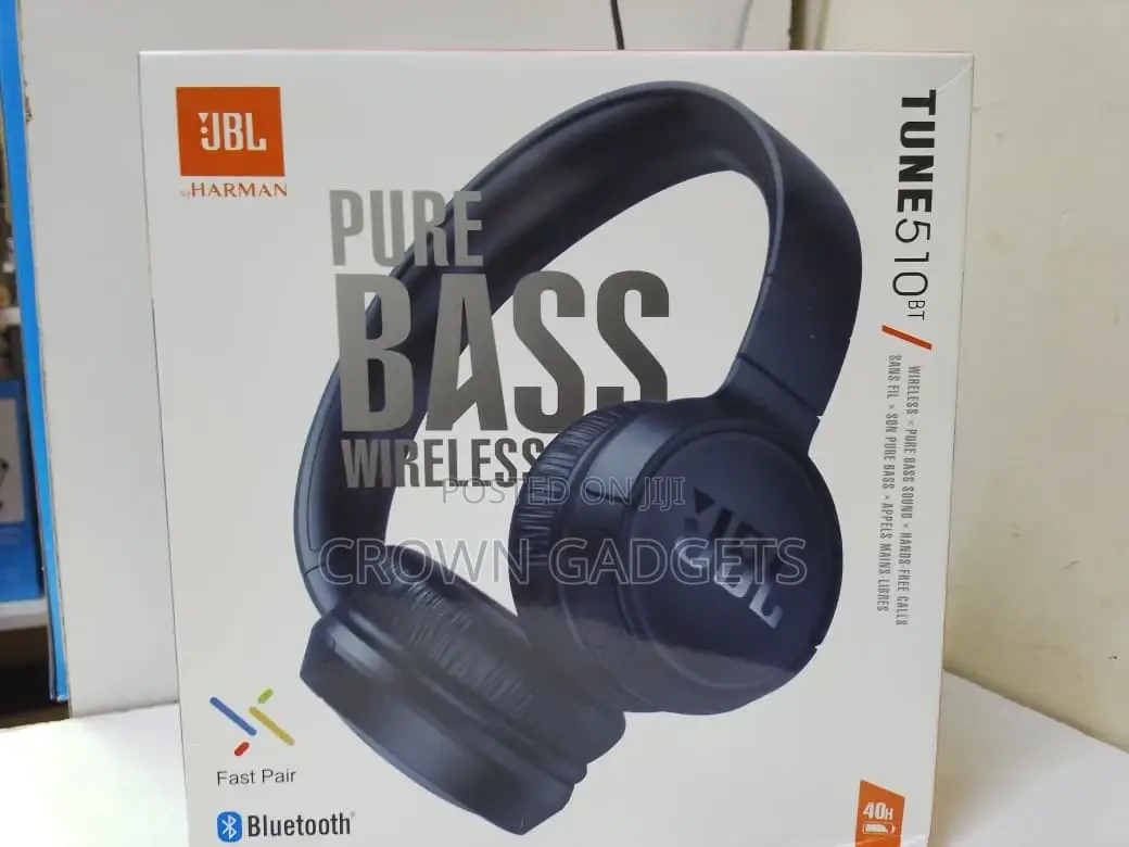 Original JBL Tune 510bt Foldable Wireless Headphones