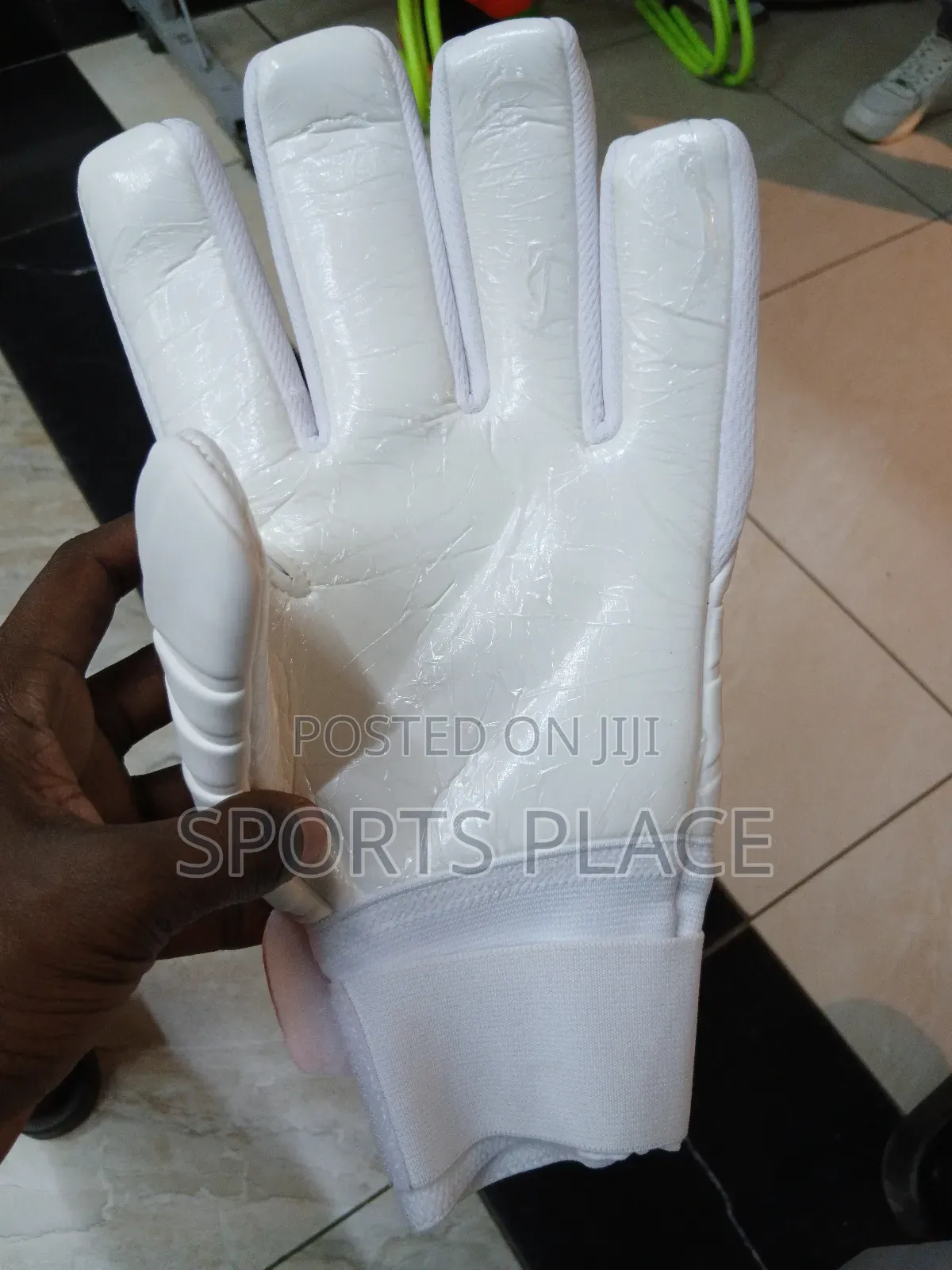 Adidas White Wipe-Out Goalkeeper Gloves
