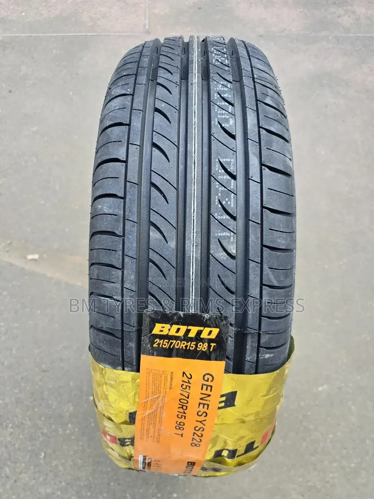 215 /70 R15 Boto Tyres (Highway) Genesy S228.