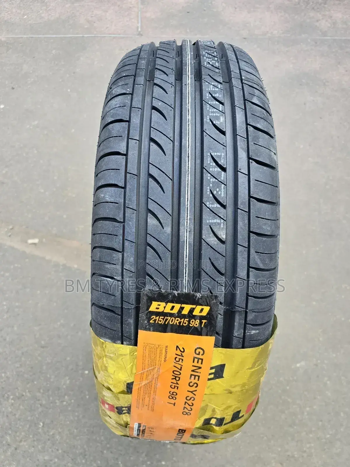 215 /70 R15 Boto Tyres (Highway) Genesy S228.
