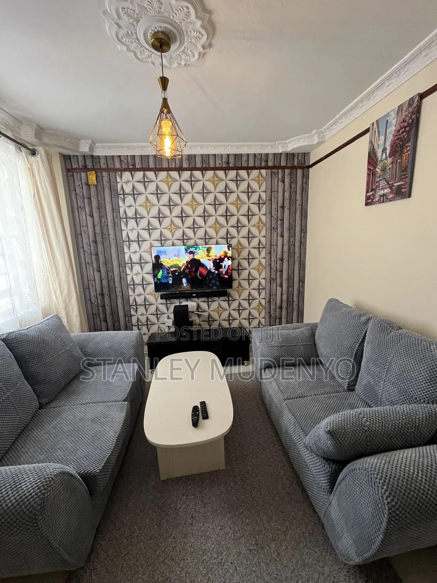 Spacious Studio Air BNB in Utawala Near Quickmart Kwa Chief