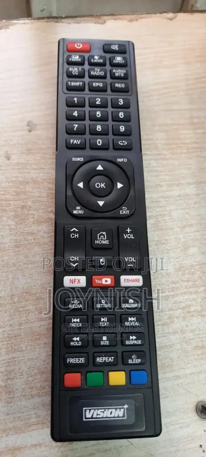 Vision Smart Tv Remote