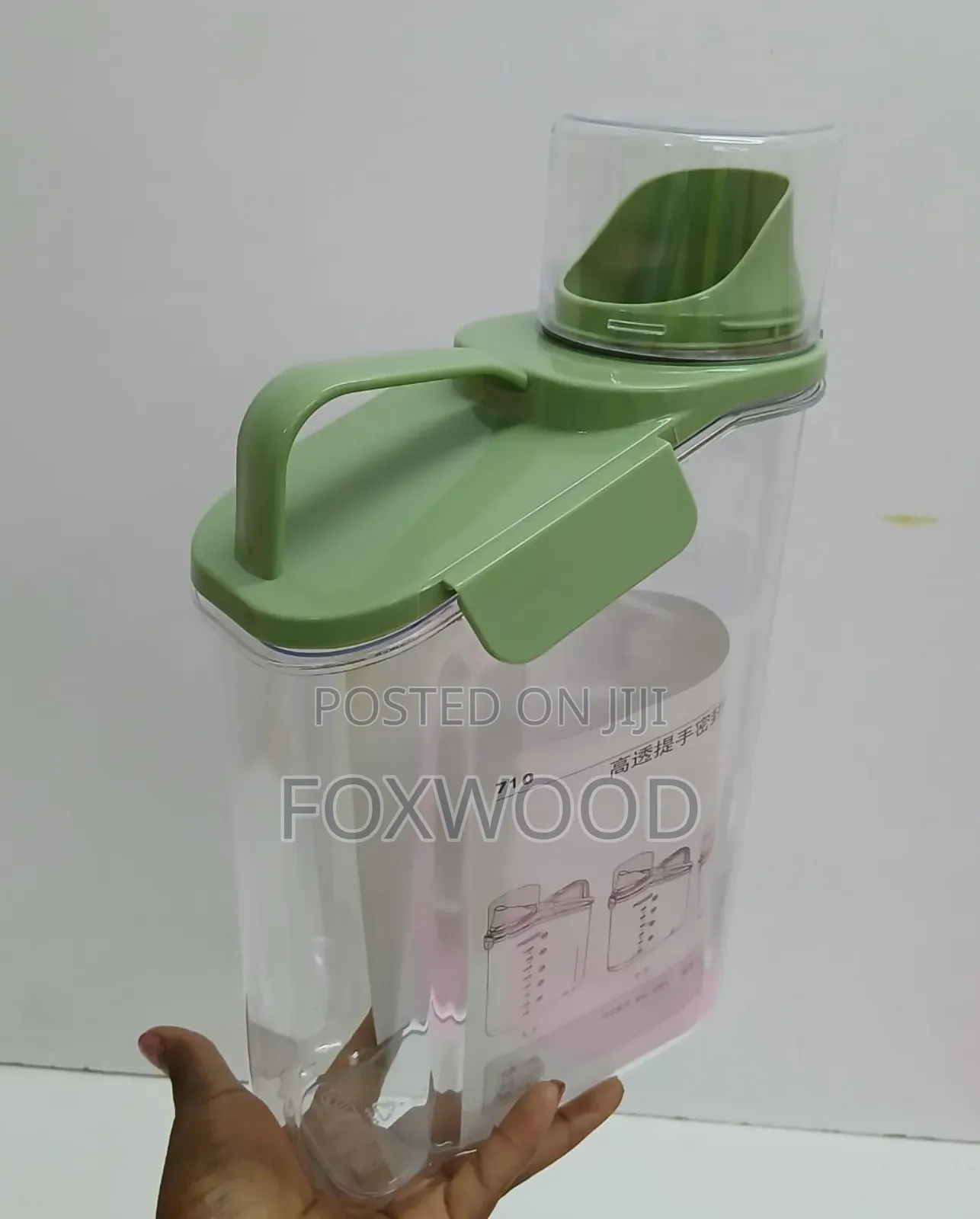 High Quality Acrylic Airtight Cereal Container