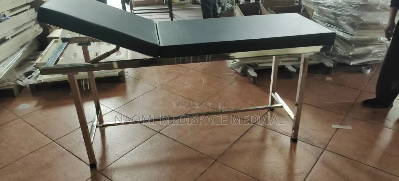 Imported Stainless Steel Examination Couch