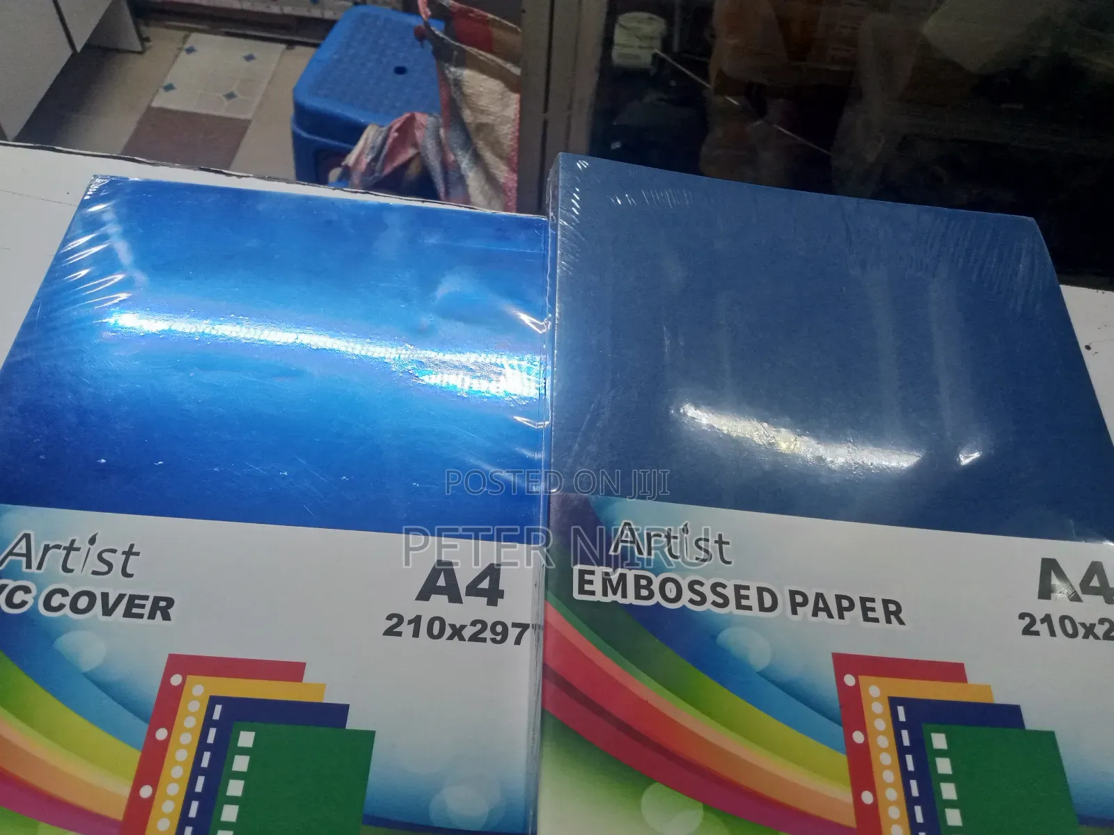 Embossed Paper+Binding Cover Available