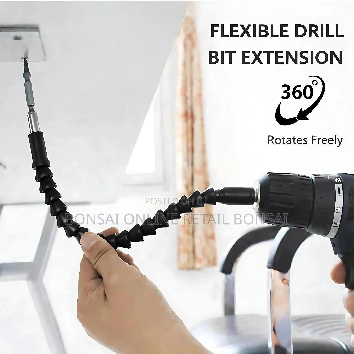 Drill Cardan Flex Shaft 295mm Universal Flexible Drill Extension
