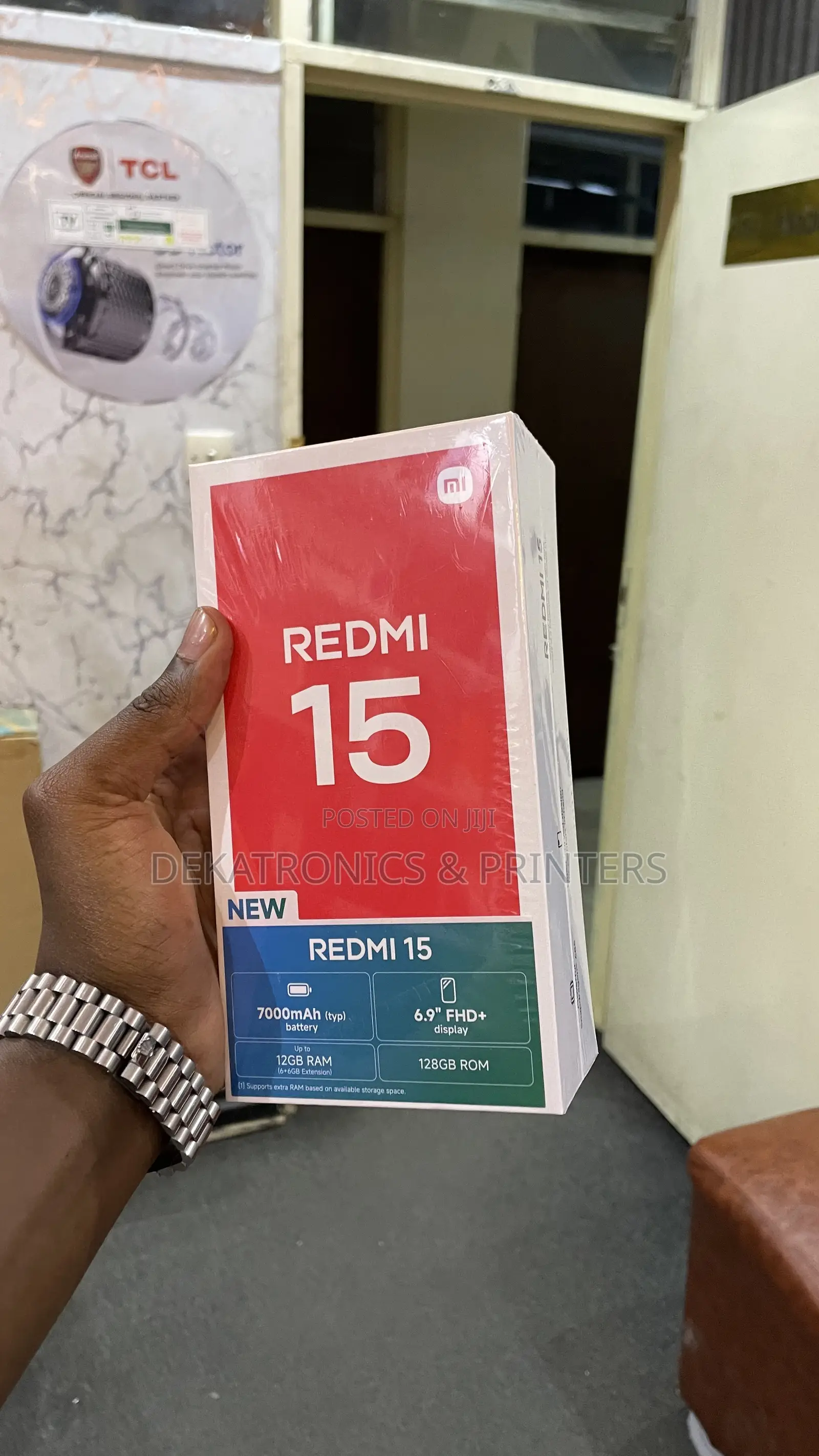 New Xiaomi Redmi 15 128 GB Black