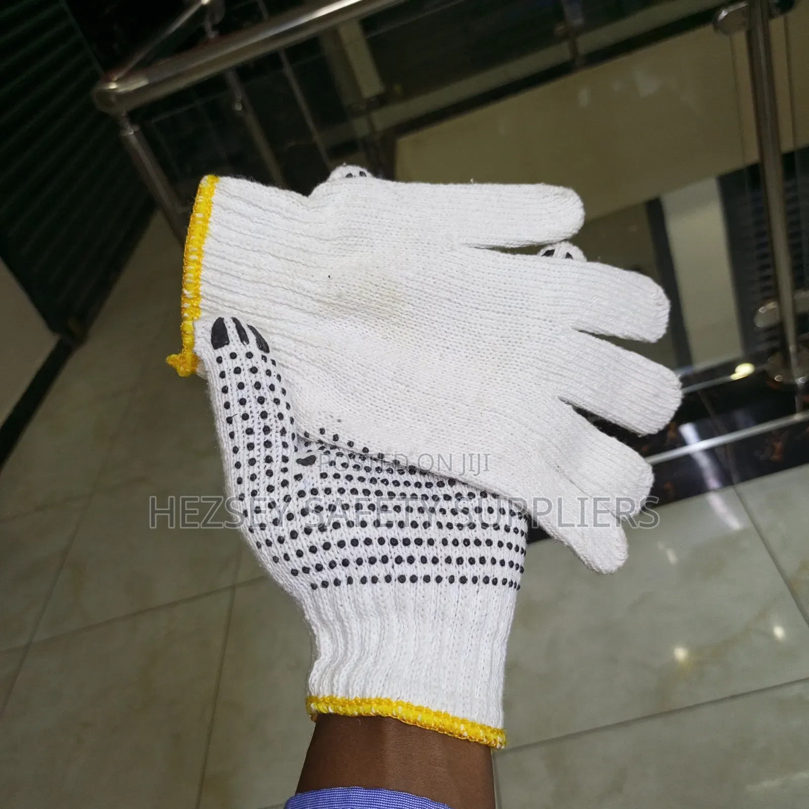 Polka Dotted Gloves (High Quality Cotton Glove)