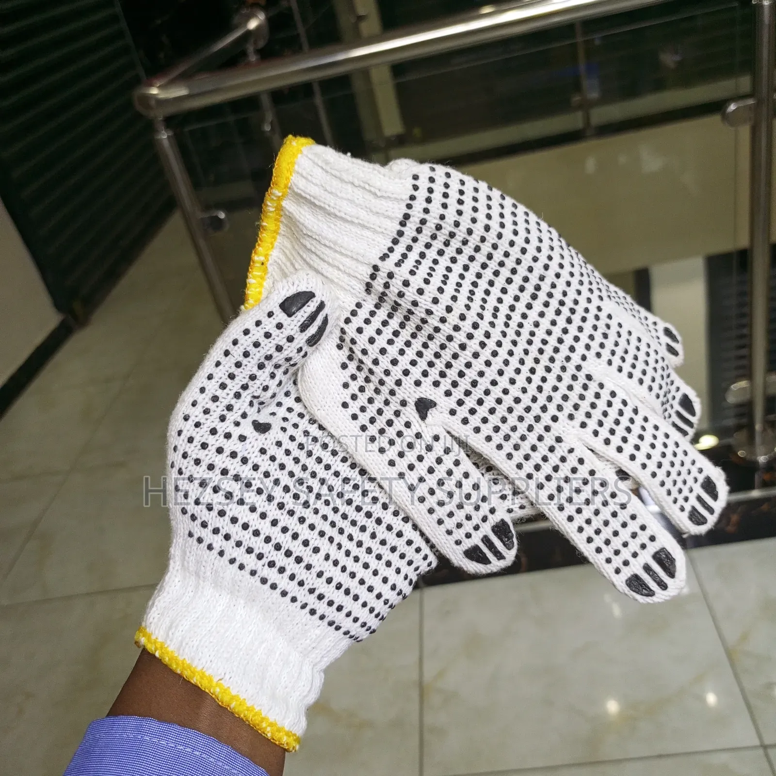 Polka Dotted Gloves (High Quality Cotton Glove)