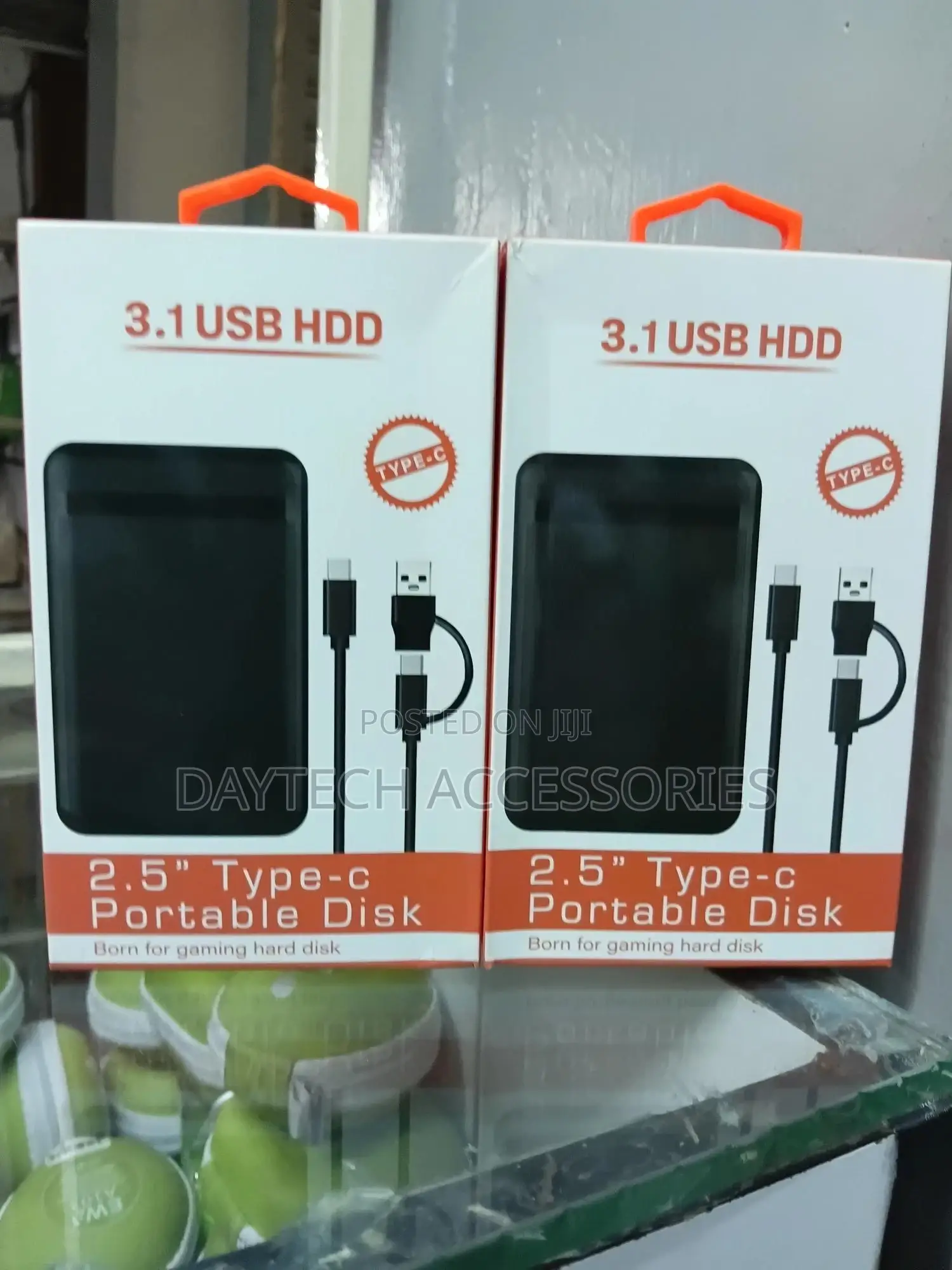 2.5 External Hard Disk Drive Casing With Cable.
