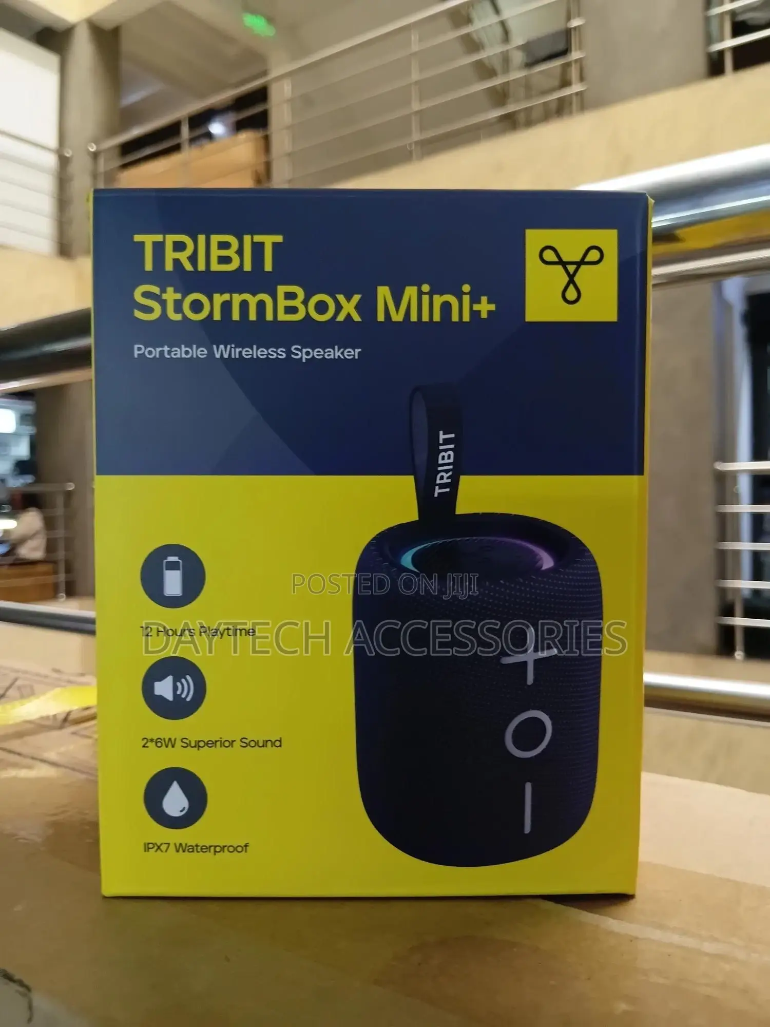 Tribit Stormbox Mini+ Portable Wireless Bluetooth Speaker.