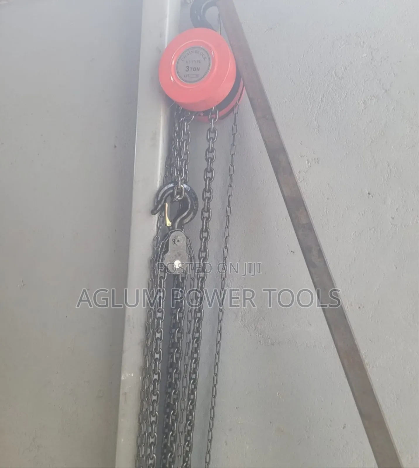 Chain Block 3 Tonnes 3 Meters
