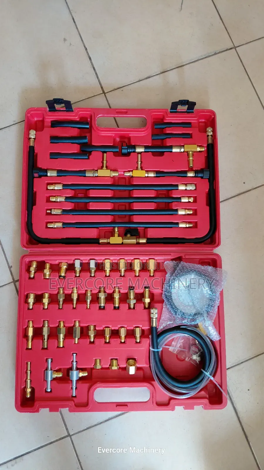 Professional Fuel Injector Engine Pressure Diagnostic Kit – Full Set