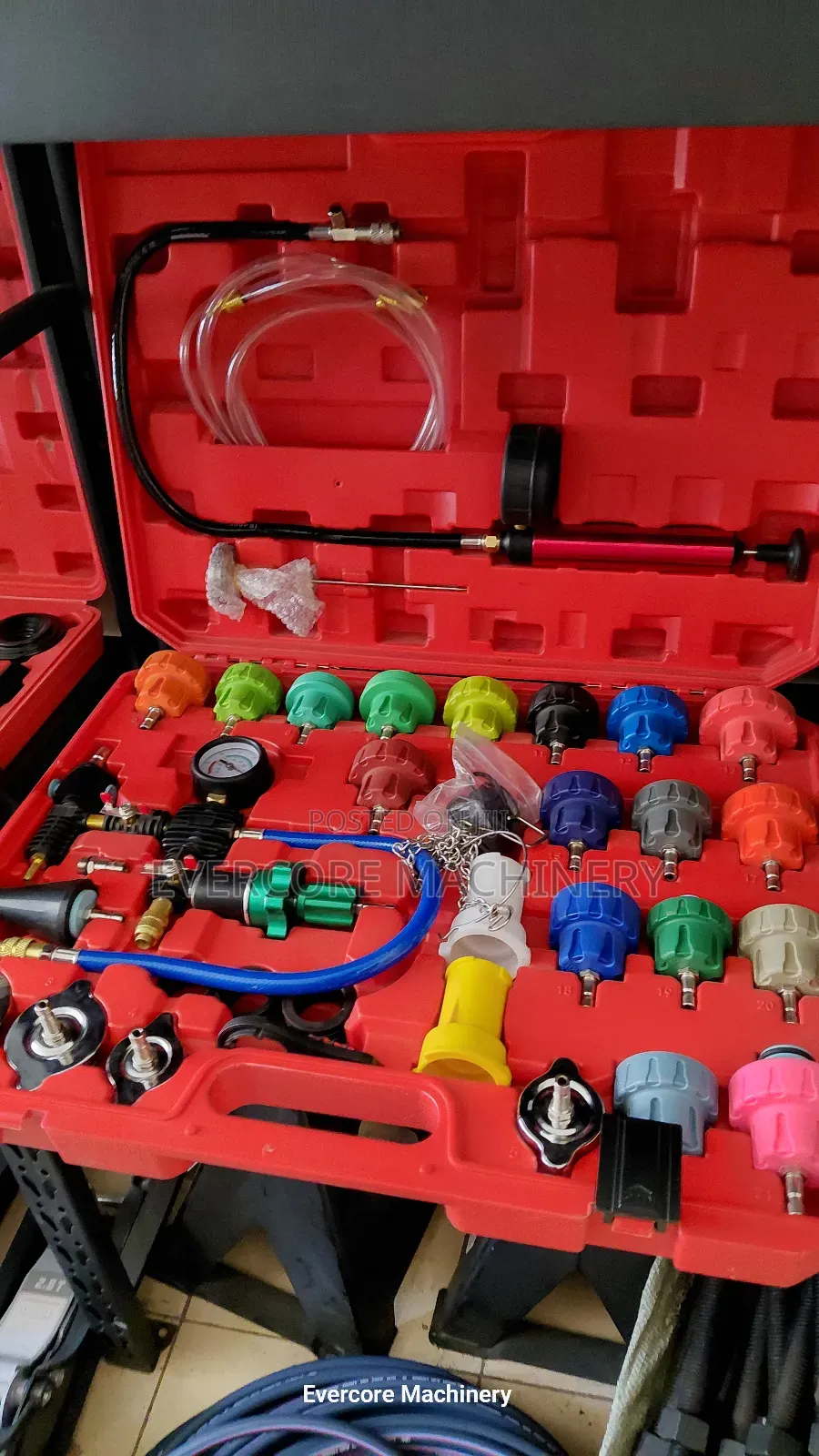 Universal Cooling System Radiator Pressure Test Kit – Full Set