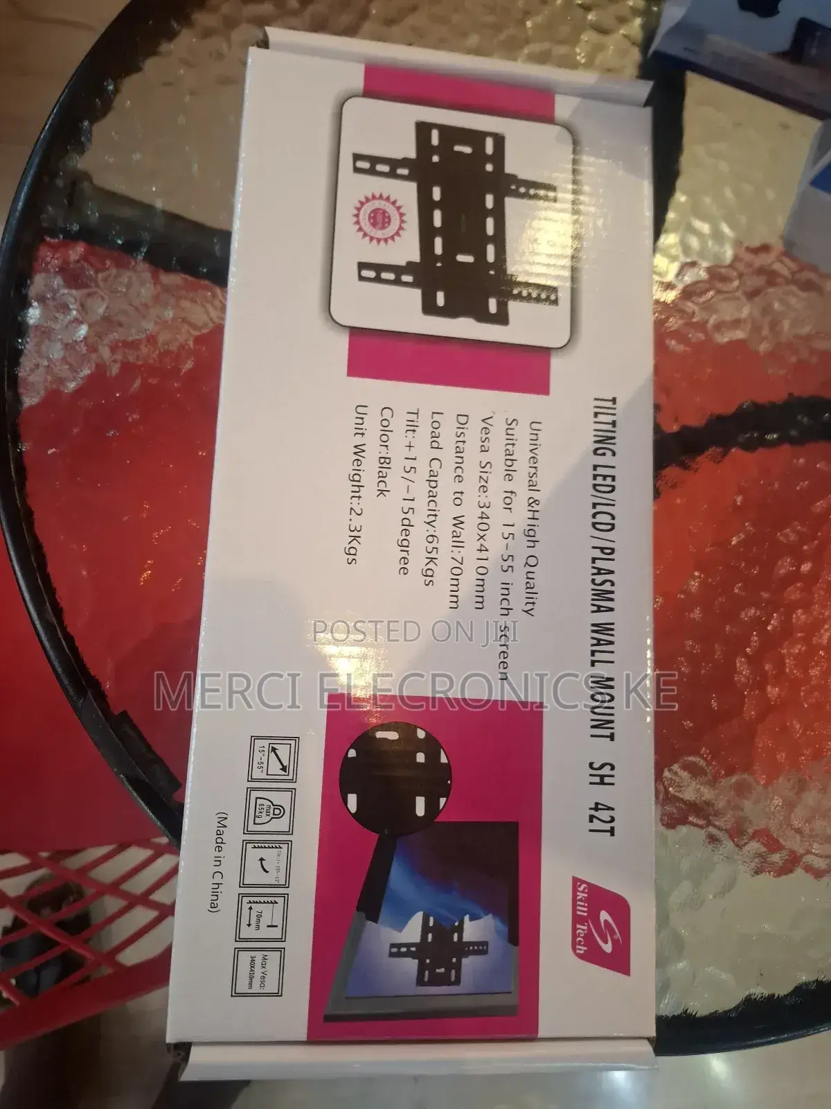 Skill Tech Sh42t Tilt Wall Mount Bracket for 26-55inch Tv Screen