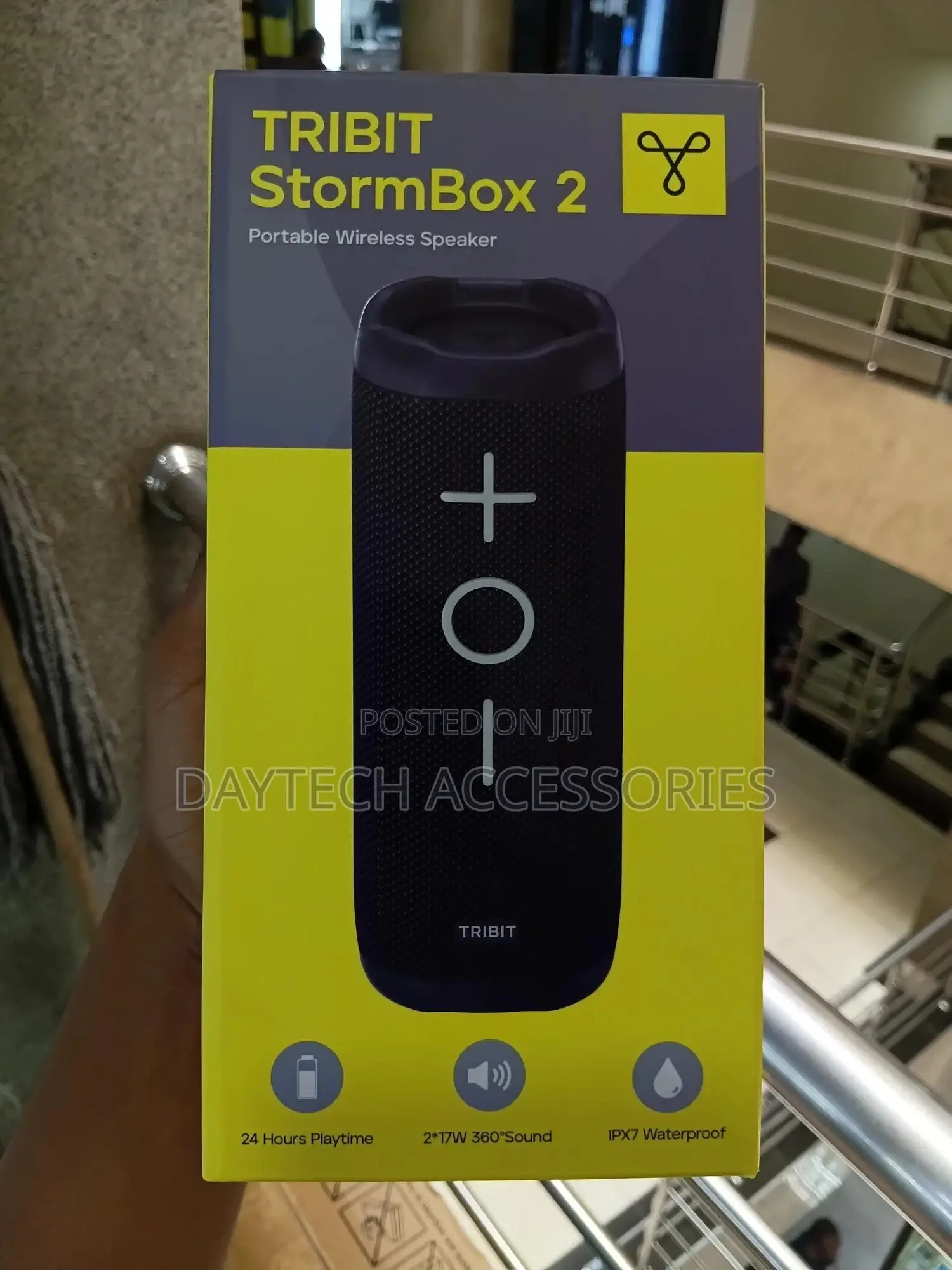 Tribit Stormbox 2 Bluetooth Speaker With 34w 360° Surround Sound
