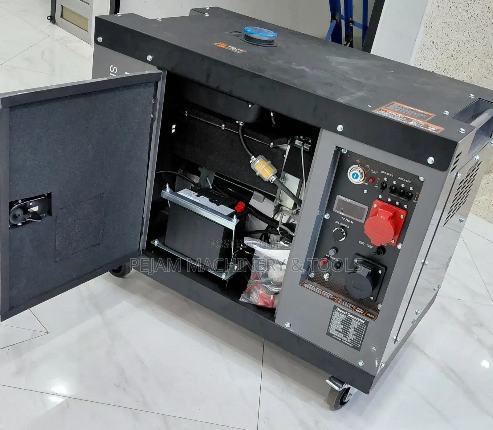Cigma-Uk 15kva Single/Three Phase With Automatic Transfer Switch.