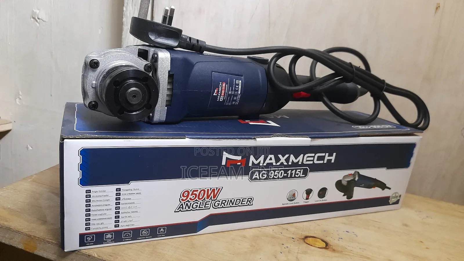 Electric Angle Grinder/4" Maxmech Grinding Machine