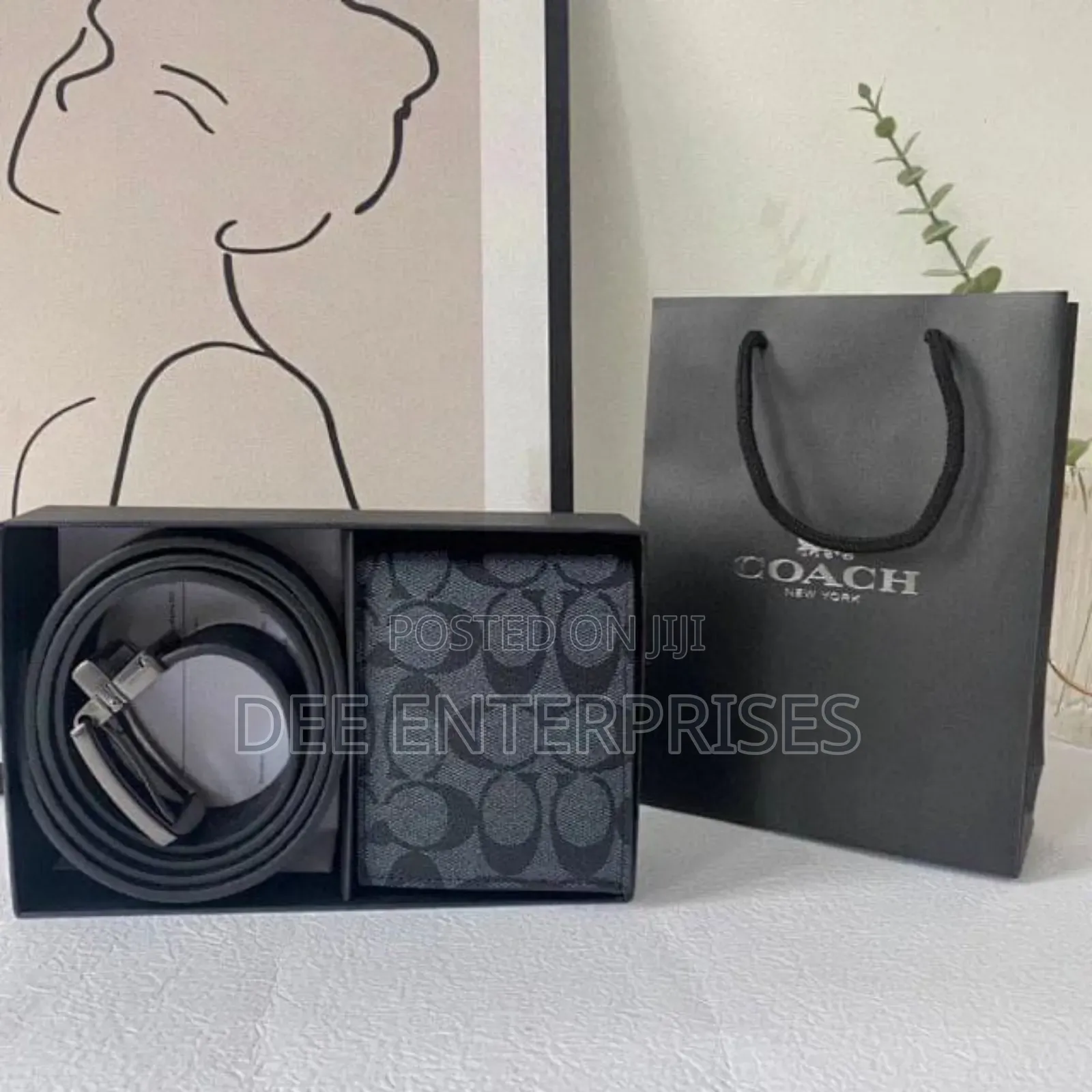 2in1 Coach Men's Gift Set