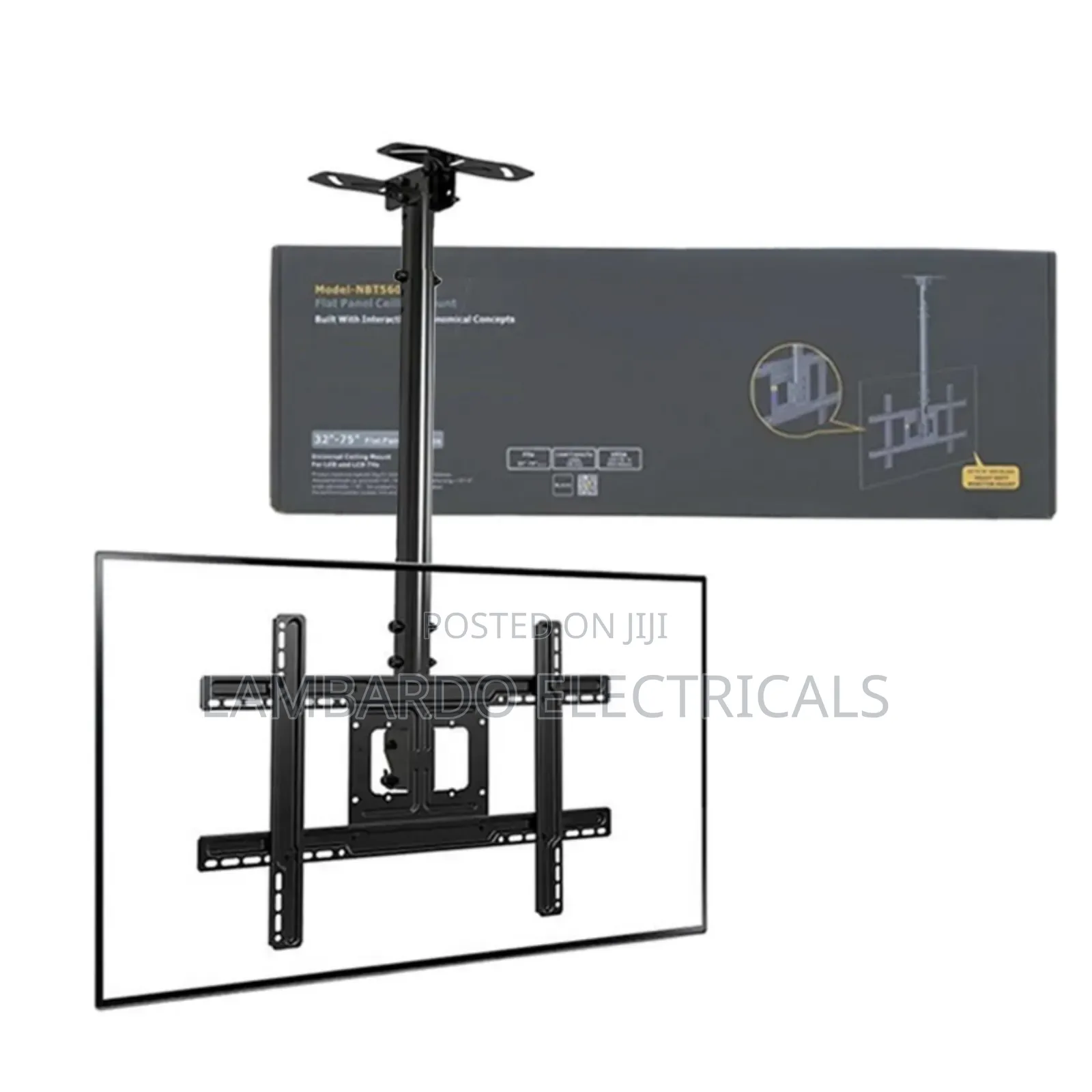 Tecvity Model-t560-15 Flat Panel Ceiling Mount For Tvs.