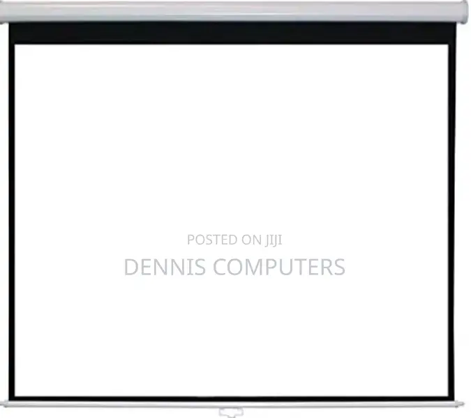 Manual Projector Screen 180 X 180 CMS (70 Inch by 70 Inch)
