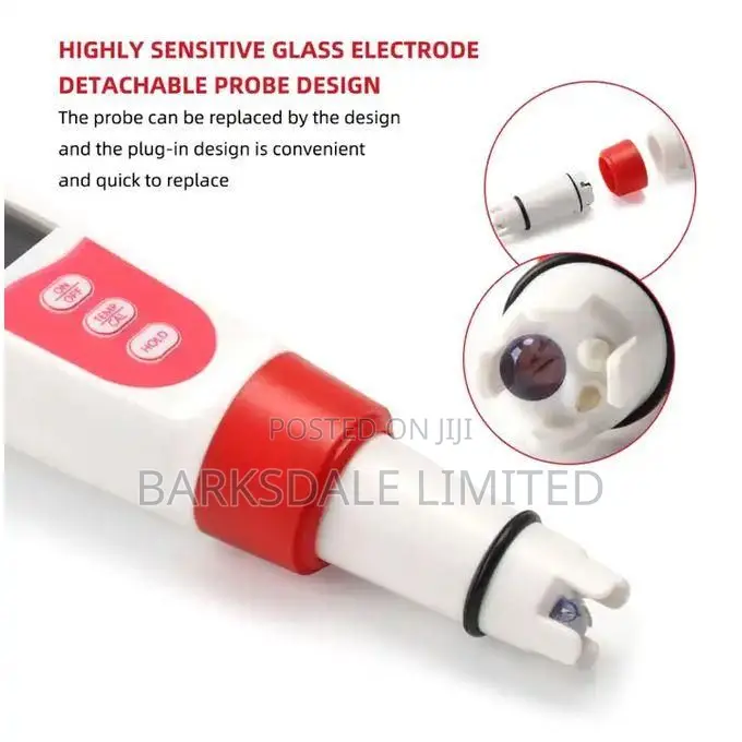 4 in 1 Digital Ph Meter TDS Ec Temperature Water Tester Wine Aquariums