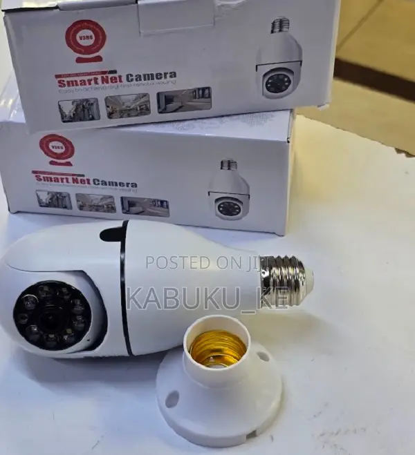 V380 Wifi Smart Bulb Camera 360 Rotating