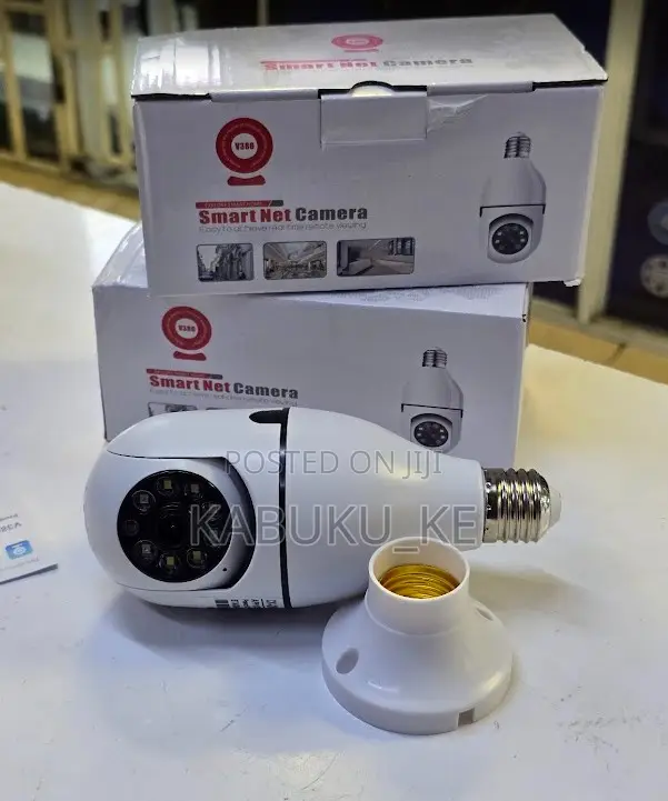 Wireless Wifi Smart Net Bulb PTZ Camera