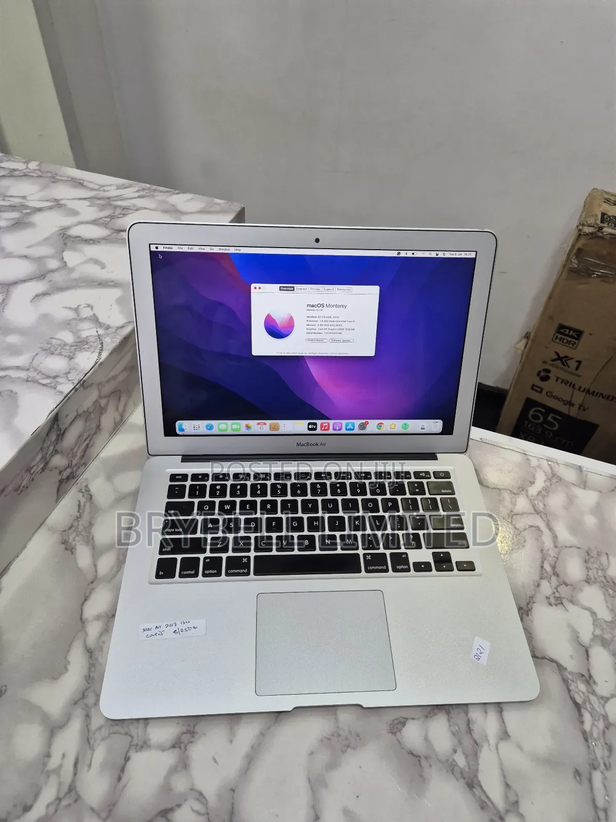 Laptop Apple MacBook Air 2017 8GB Intel Core I5 SSD 256GB