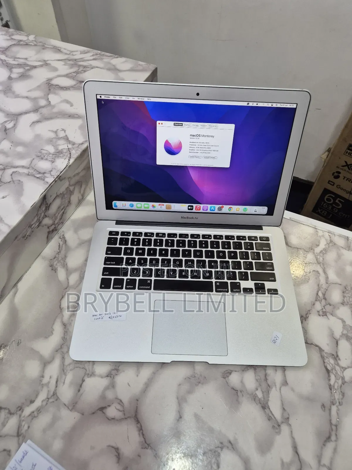Laptop Apple MacBook Air 2017 8GB Intel Core I5 SSD 256GB