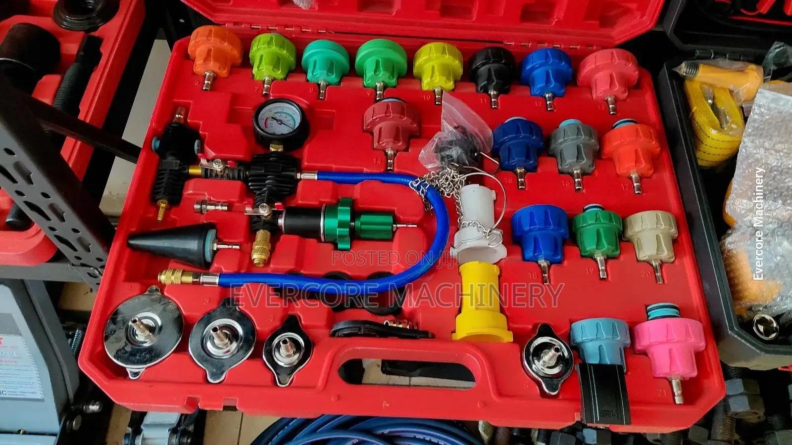 Universal Cooling System Radiator Pressure Test Kit – Full Set