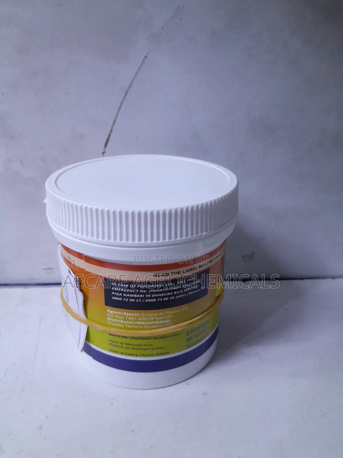 Pabanna 40wg Pesticide 100 Grams Cockroach Insecticide