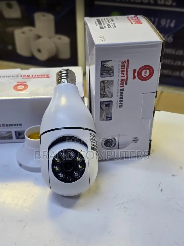 Wireless Wifi V380 PTZ Bulb Camera