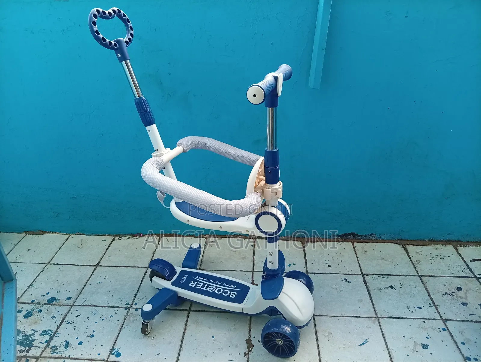 Scooter 2in1 Pushcar