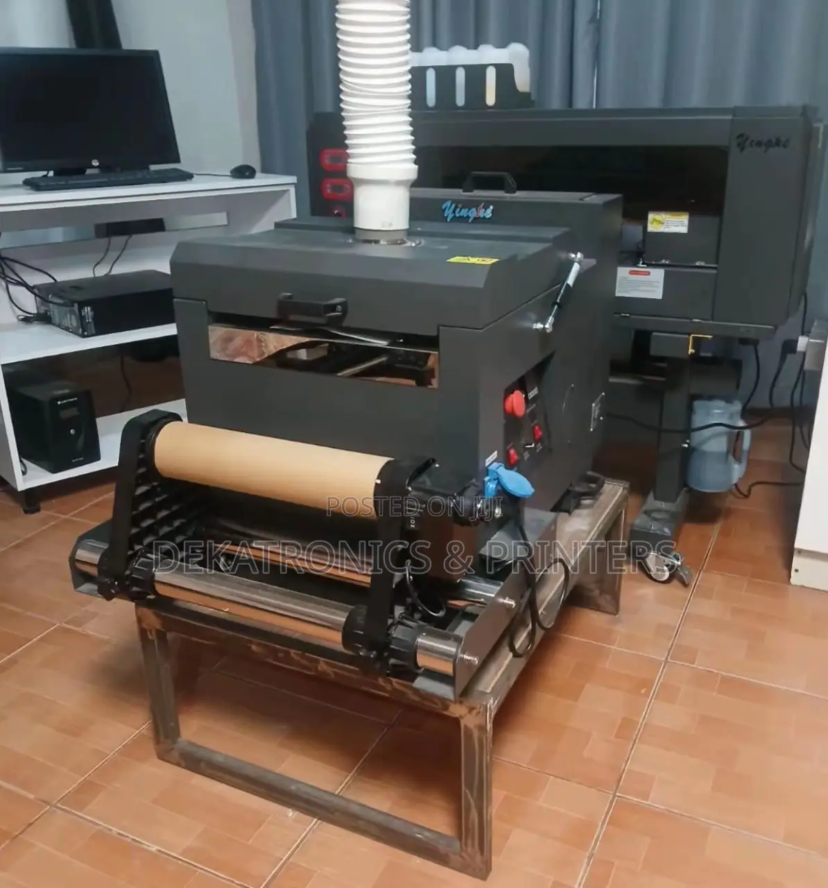 Slightly Used Yinghe 30cm DTF Printer With 2pcs Epson Xp600 Heads