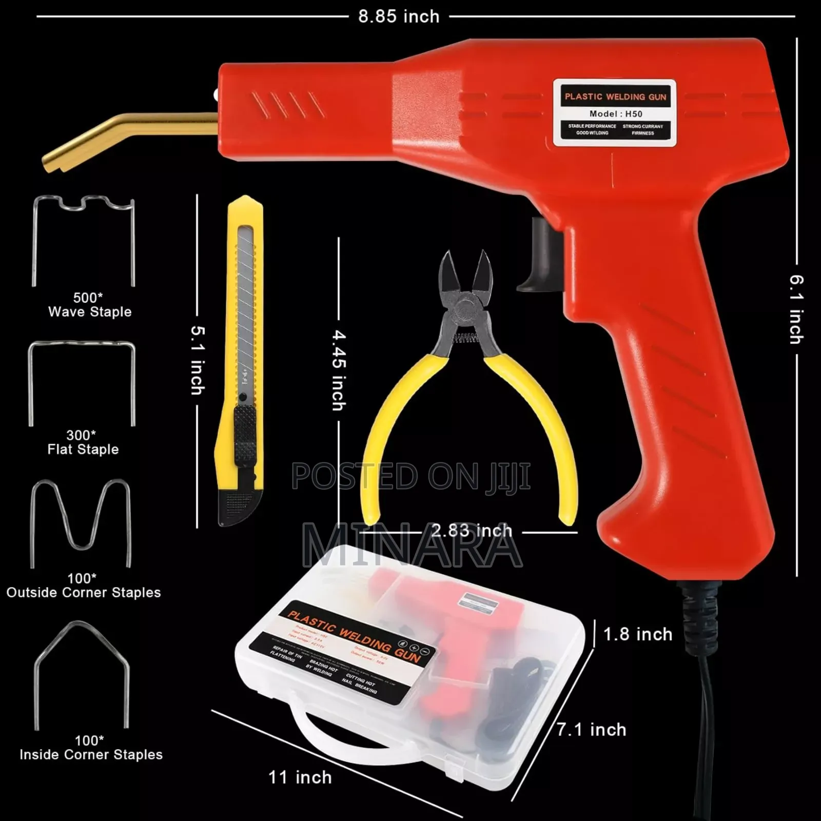 Plastic Welding Gun, Car Bumper Repair