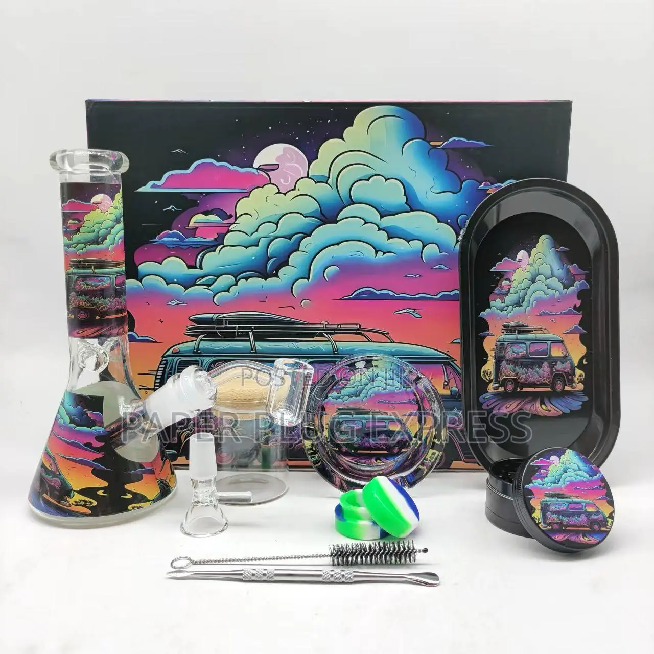 Complete Bong Box Gift Set in One Case