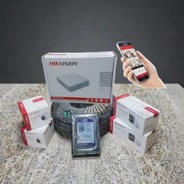 Hikvision 4 Turbo Hd 1080p CCTV Complete System Kit With Night Vision
