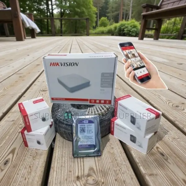 Hikvision 4 Turbo Hd Full Hd CCTV Motion Detection Complete System Kit