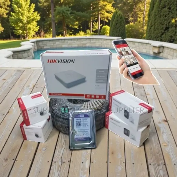 Hikvision 4 Turbo Hd CCTV 1080p Full Hd Easy Installation Complete Kit