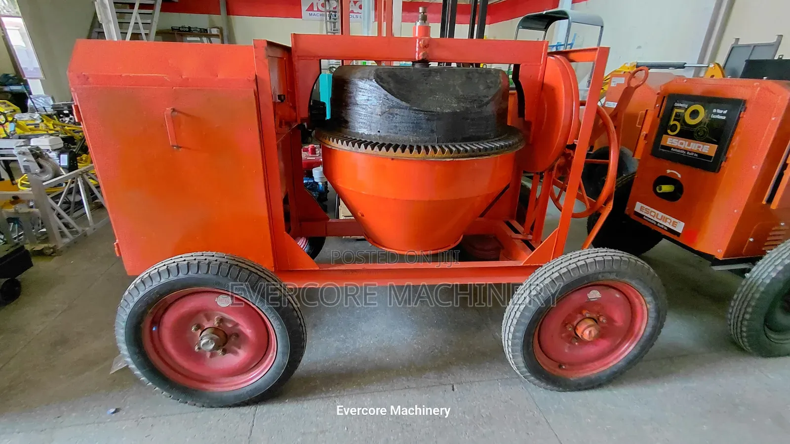 High Quality Diesel Concrete Mixer Indian Make.