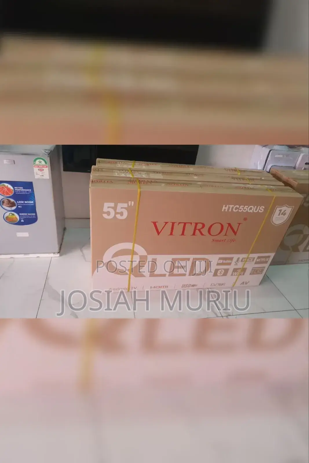 Vitron 55 Inches Qled Smart Android TV