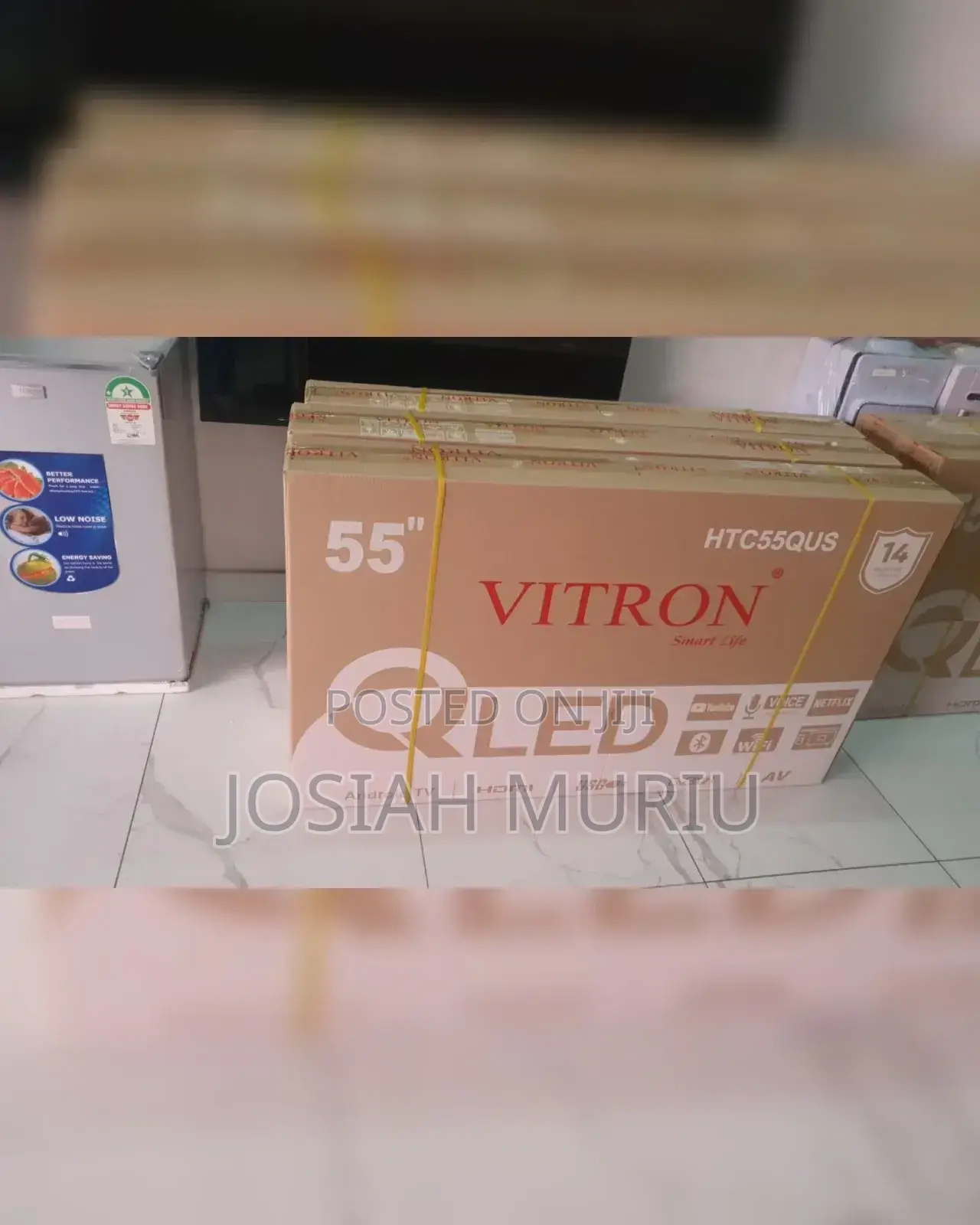 Vitron 55" Htc55qus Qled Android Tv.