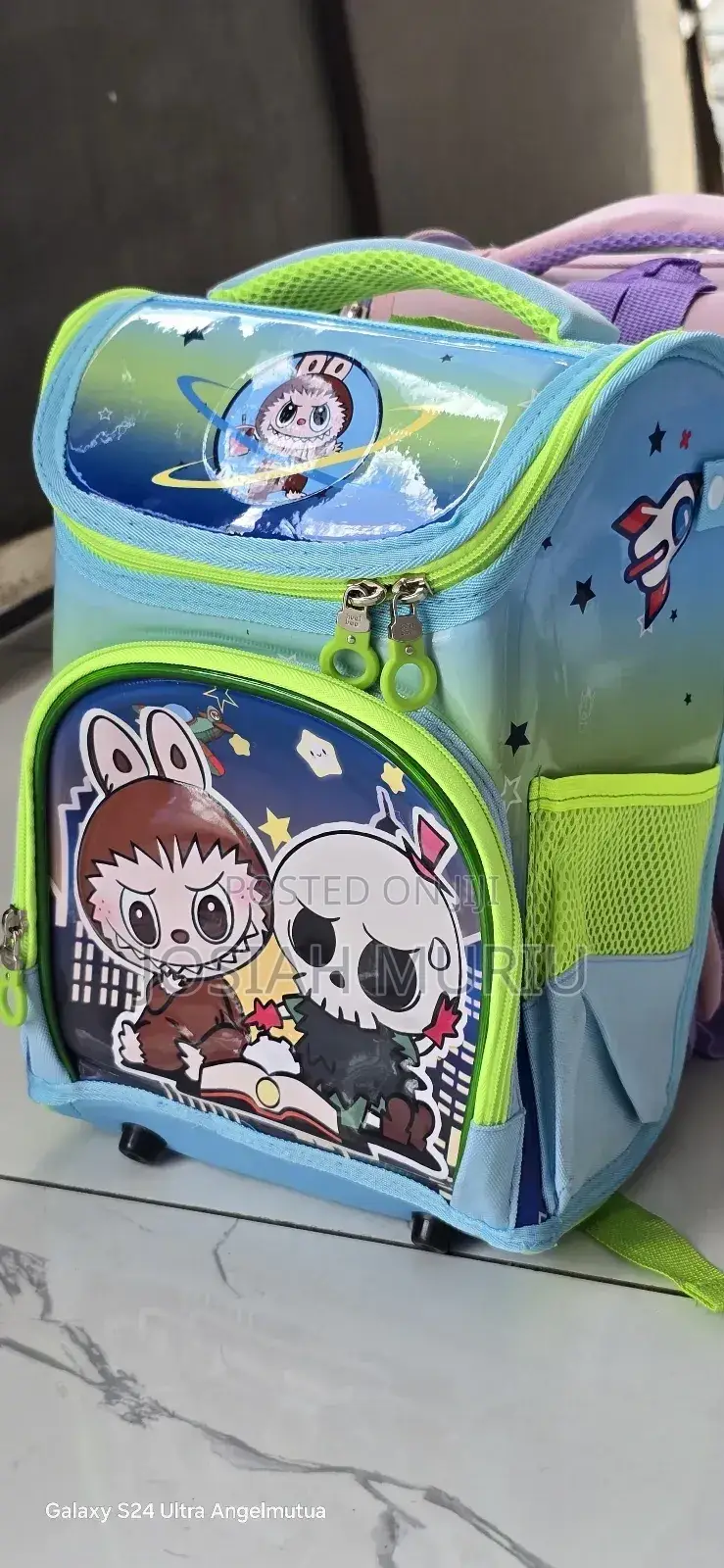 High Capacity Themed Cartoon School Backpack