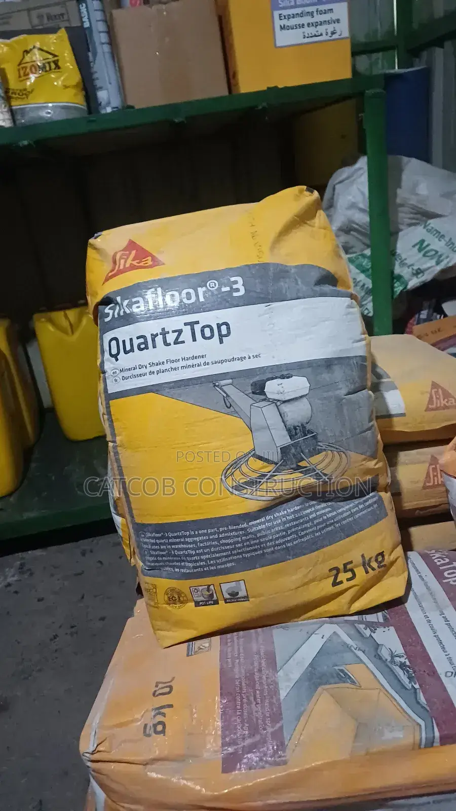 Mineral Dry Shake Concrete Floor Hardener