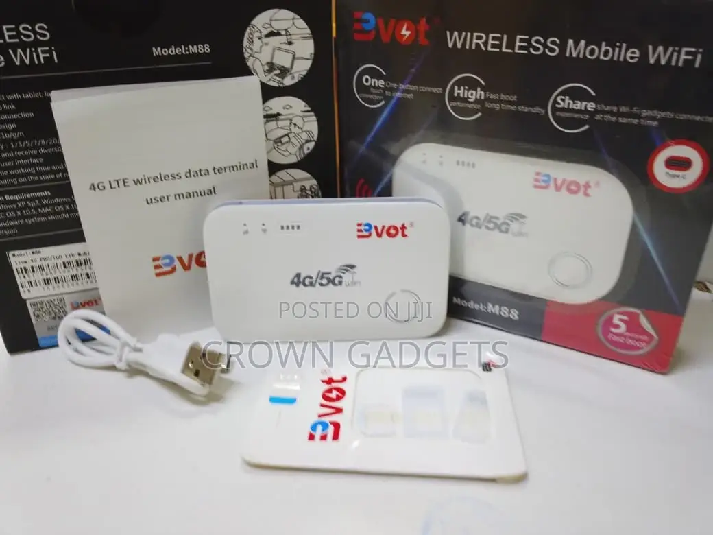 Bvot M88 Wireless Pocket Wifi Router Supports 10 Devices